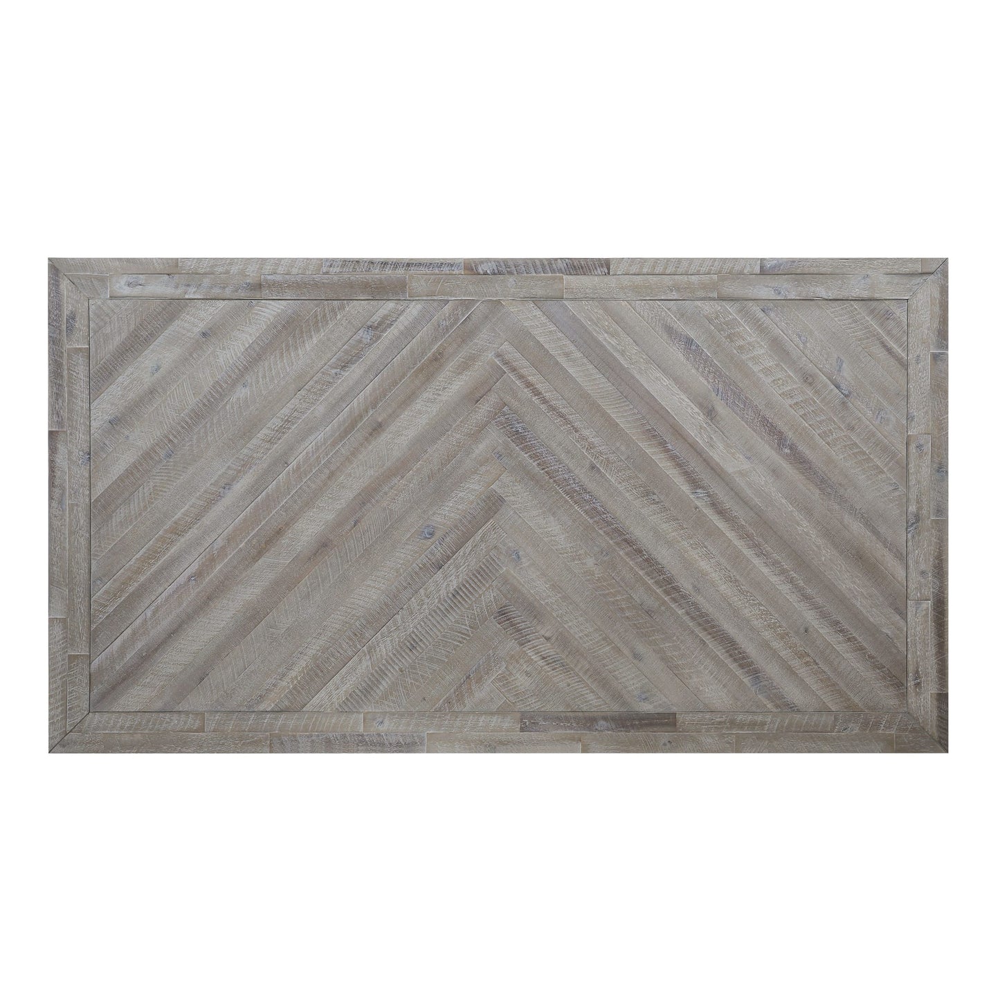 Modus Alexandra Solid Wood Rectangular Dining Table in Rustic LatteImage 6