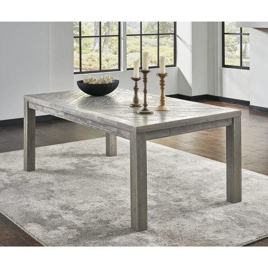 Modus Alexandra Solid Wood Rectangular Dining Table in Rustic LatteMain Image