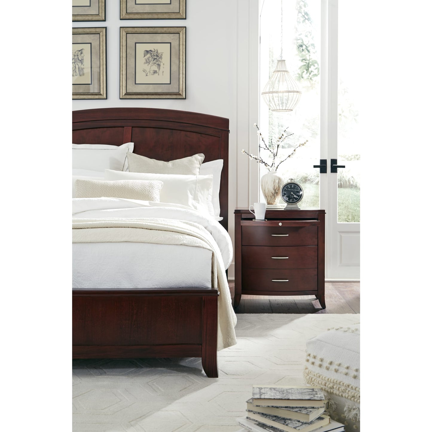 Modus Brighton Wood Storage Bed in CinnamonImage 2