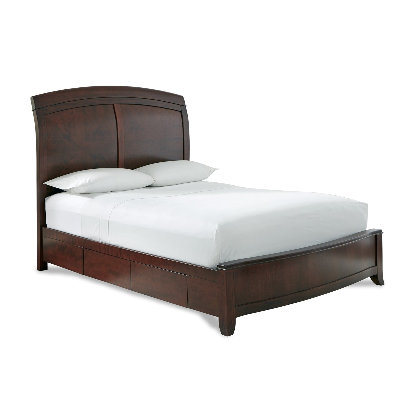 Modus Brighton Wood Storage Bed in CinnamonImage 4