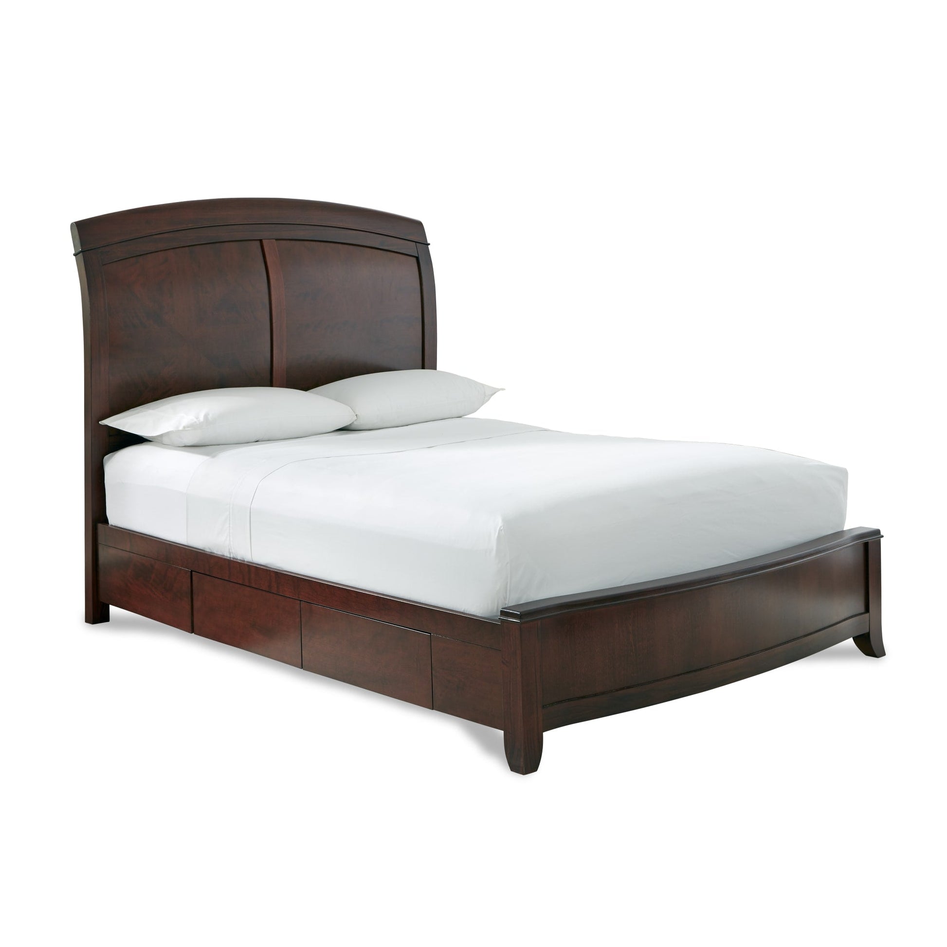 Modus Brighton Wood Storage Bed in CinnamonImage 4