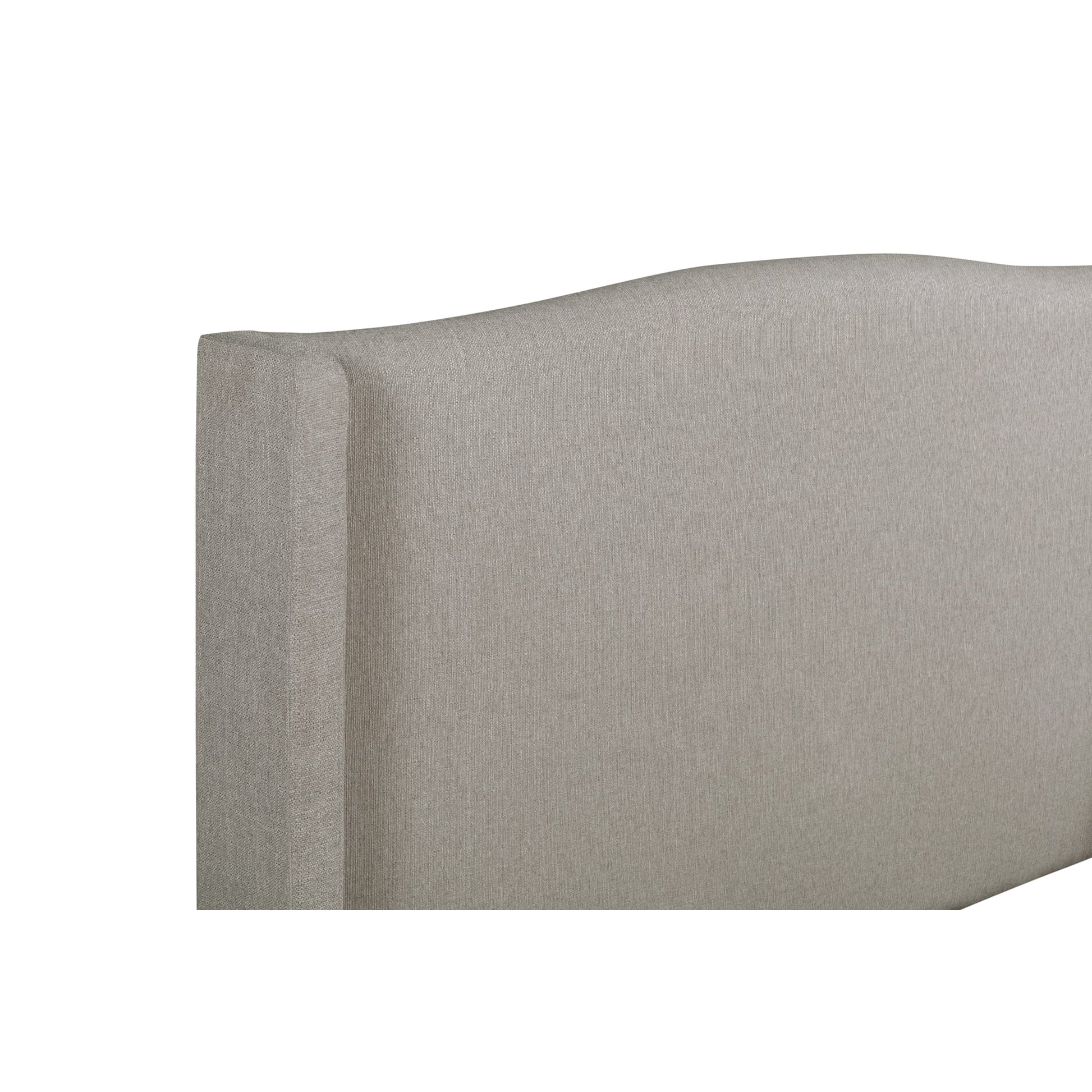 Modus Cicero Upholstered Wingback Bed in Slate GreyImage 6