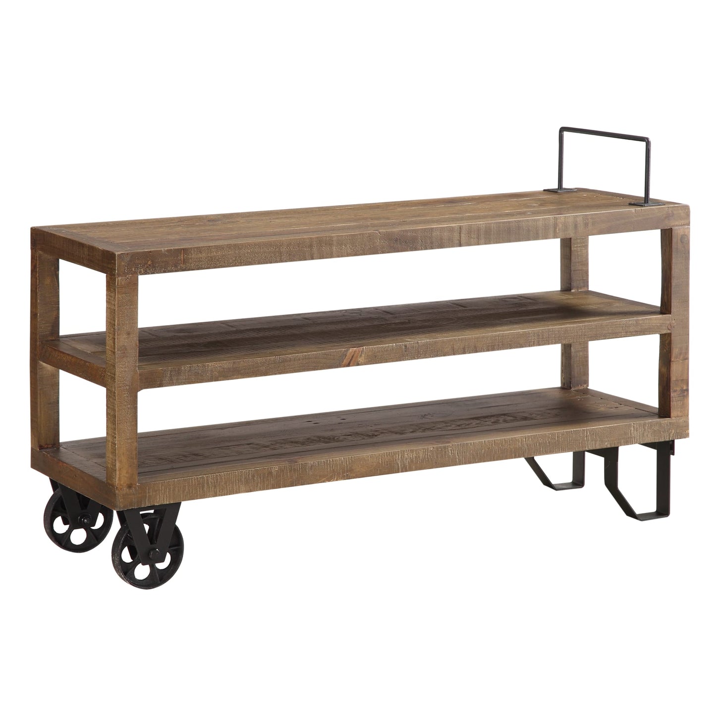 Modus Coalburn Reclaimed Wood Media Console in Russett BrownImage 1