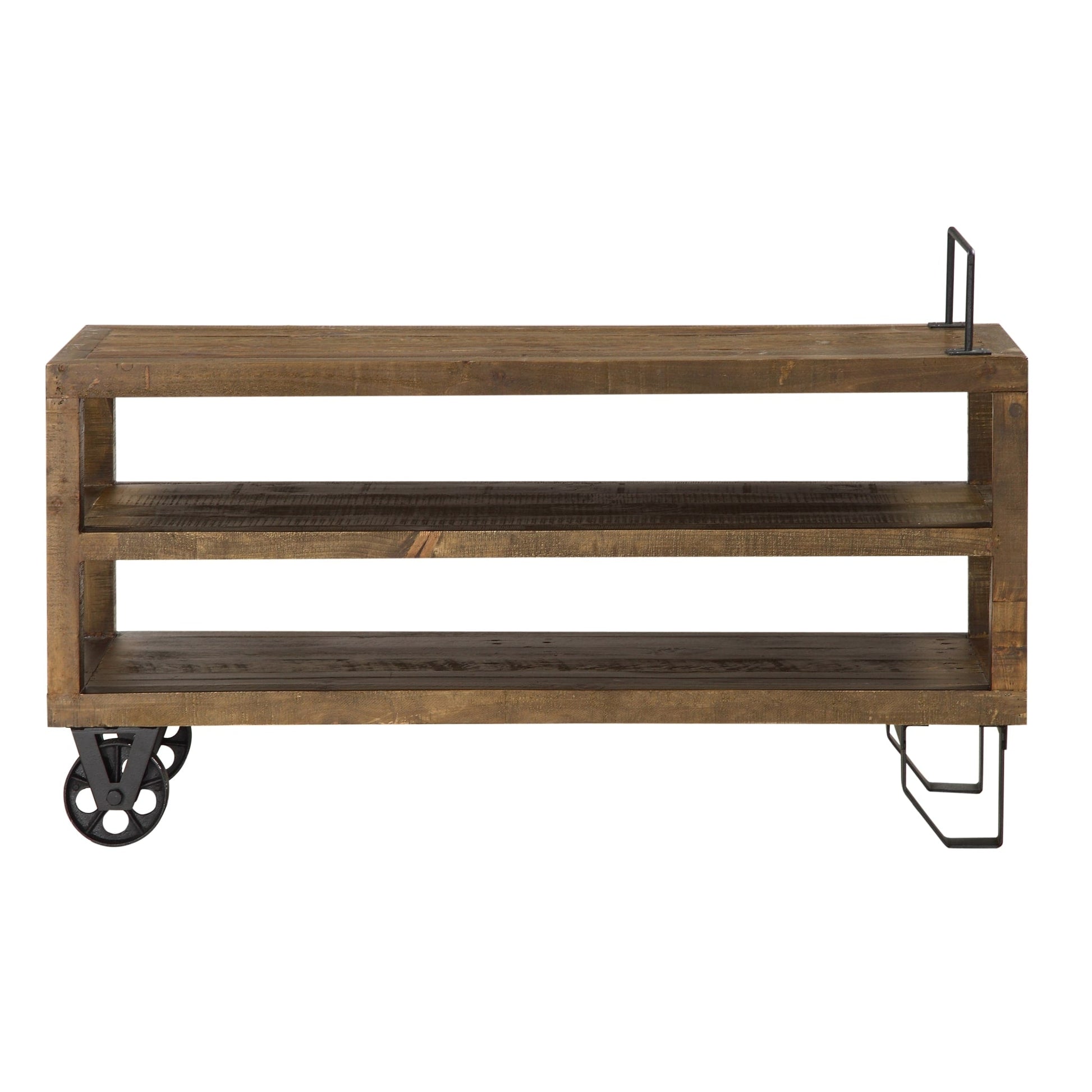 Modus Coalburn Reclaimed Wood Media Console in Russett BrownImage 2