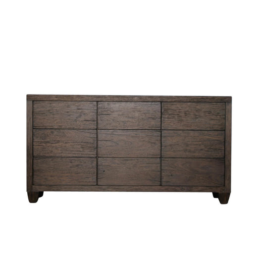 Modus Corinth Nine Drawer Solid Wood Dresser in River Wash Main Image