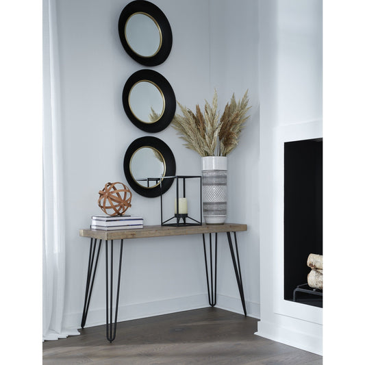 Modus Everson Solid Fir Console Table in Sand DollarMain Image