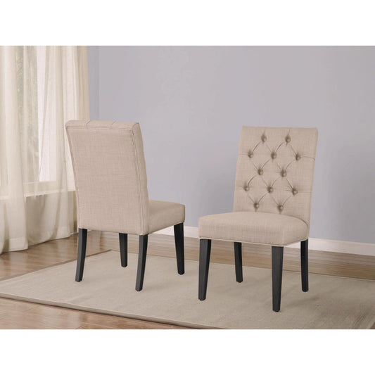 Modus Kathryn Upholstered Parsons Dining Chair in ToastMain Image