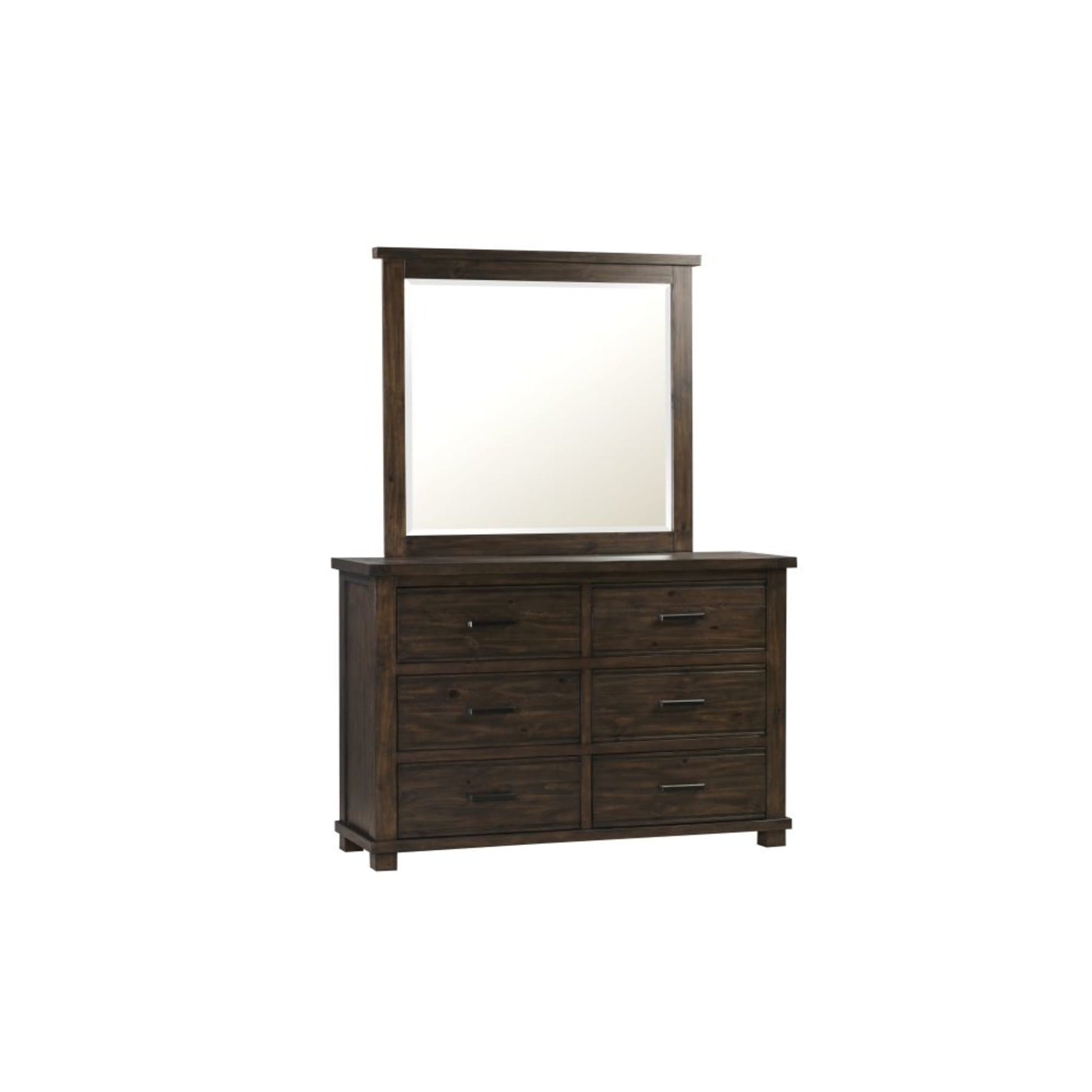 Modus Lewis Wood Frame Mirror in Mustard SeedImage 1