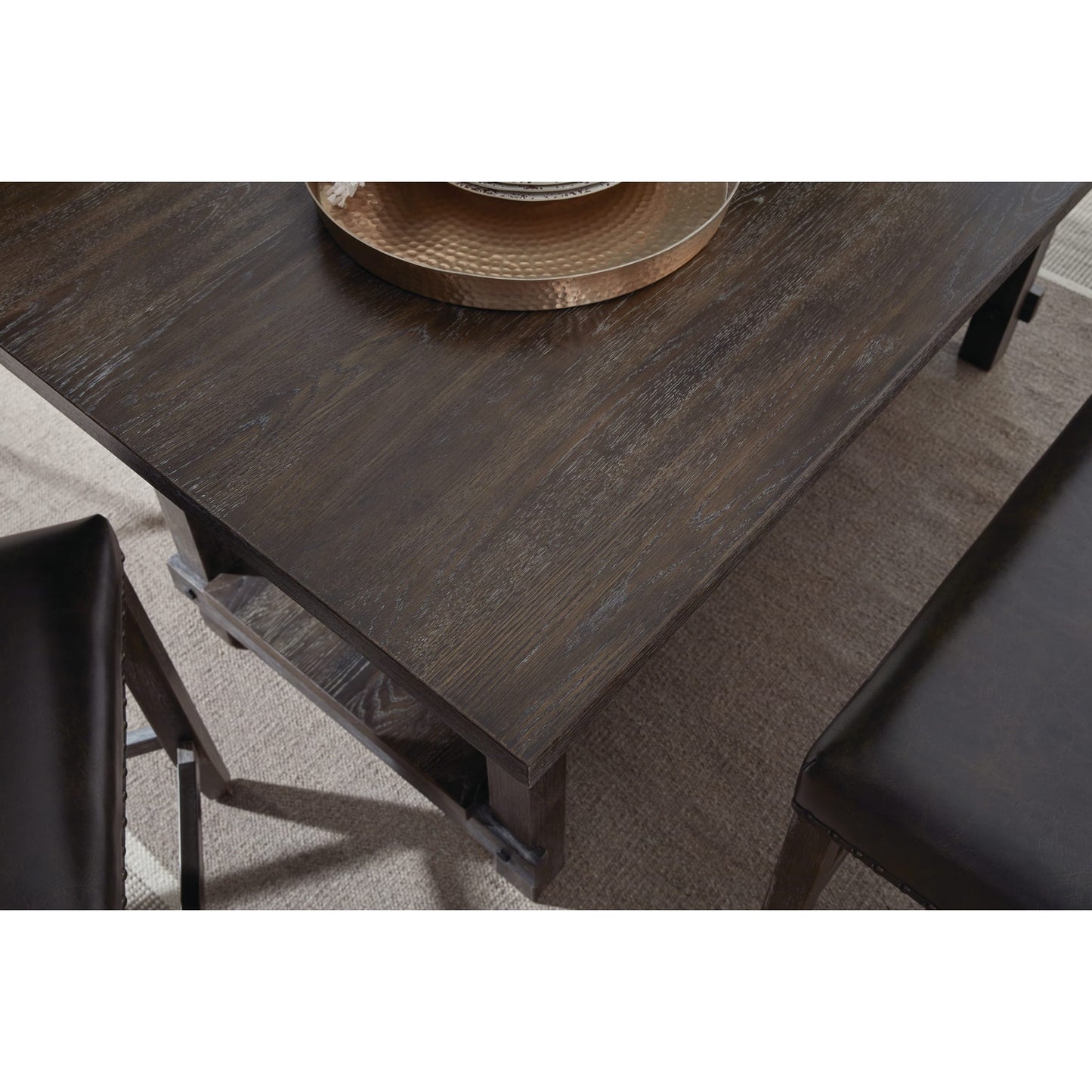 Modus Rousseau Counter-height Dining Table in Deep AlmondImage 1