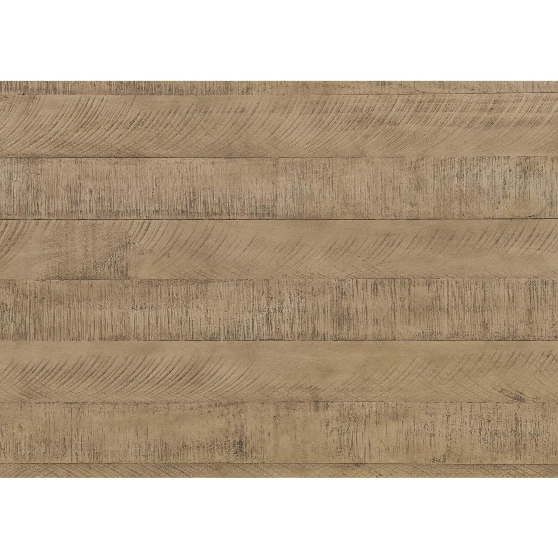 Modus Rutherford Rectangular Wooden Counter Table in Drift and Antique WhiteImage 3