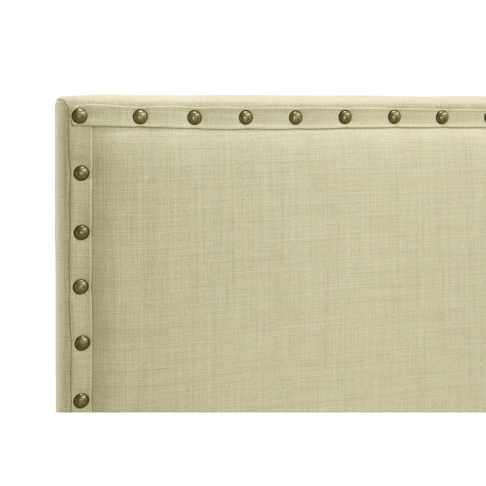 Modus Tavel Nailhead Footboard Storage Bed in TumbleweedImage 3