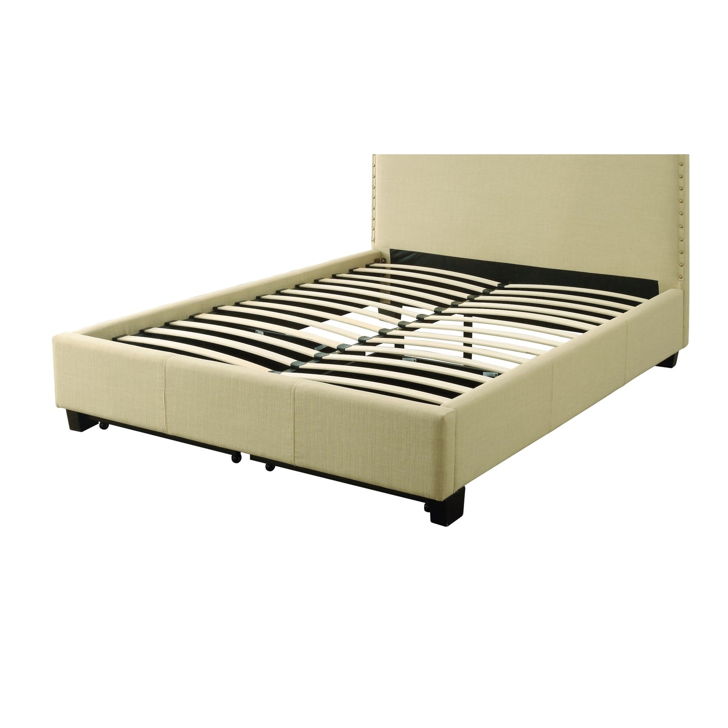 Modus Tavel Nailhead Footboard Storage Bed in TumbleweedImage 7