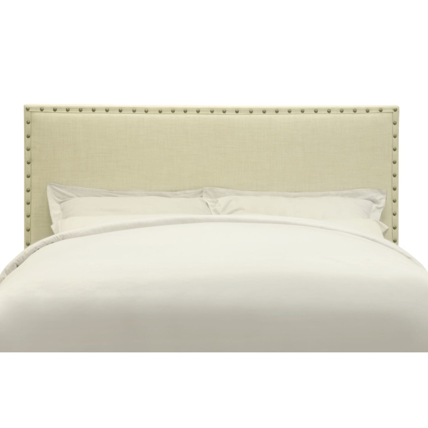 Modus Tavel Nailhead Upholstered Headboard in TumbleweedImage 4