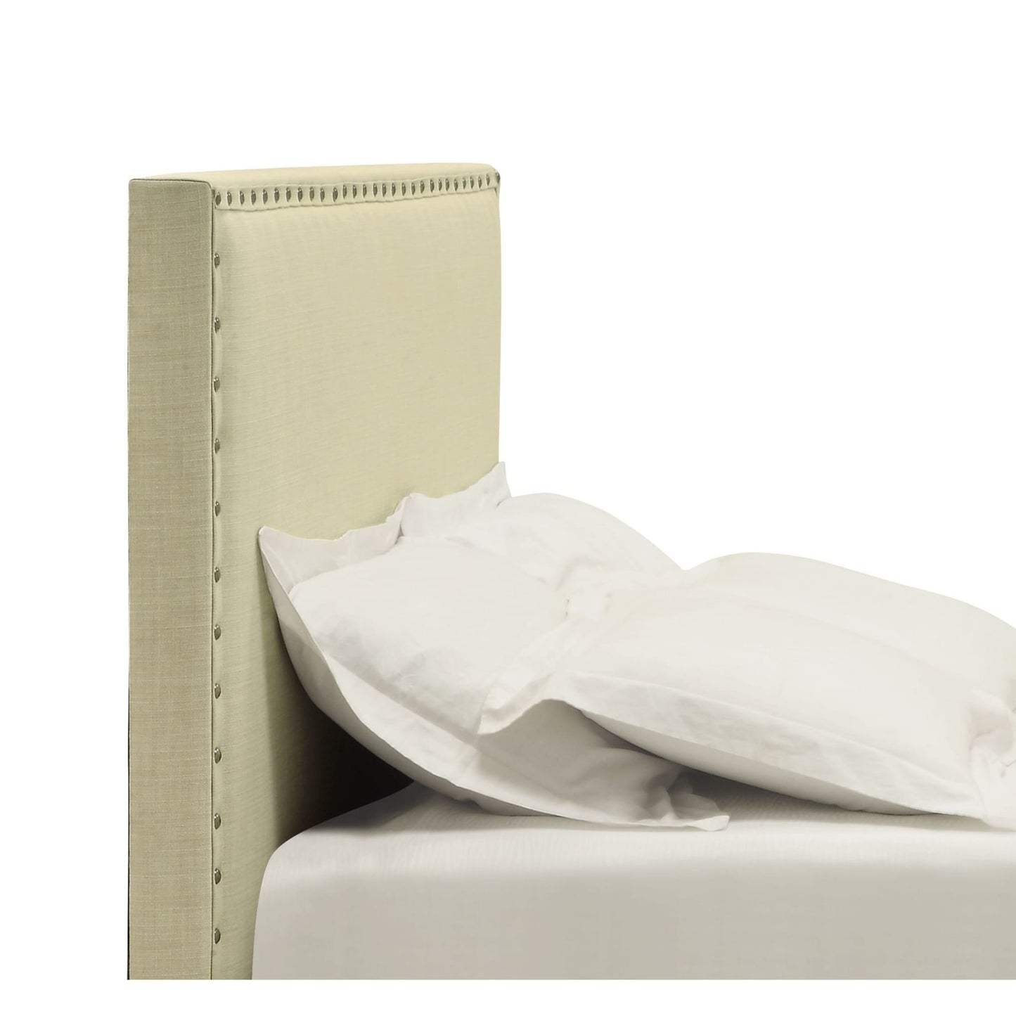 Modus Tavel Nailhead Upholstered Headboard in TumbleweedImage 6