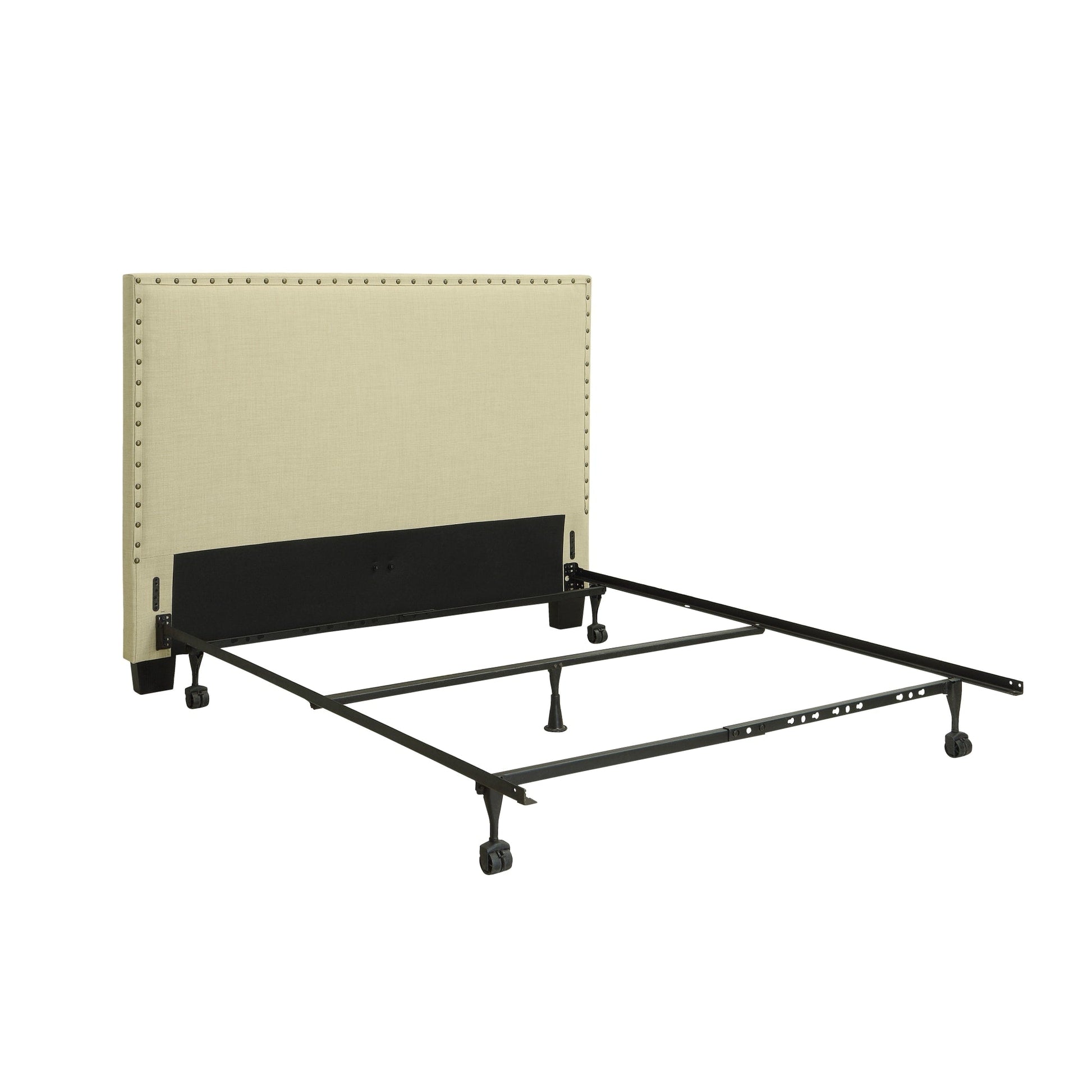 Modus Tavel Nailhead Upholstered Headboard in TumbleweedImage 7