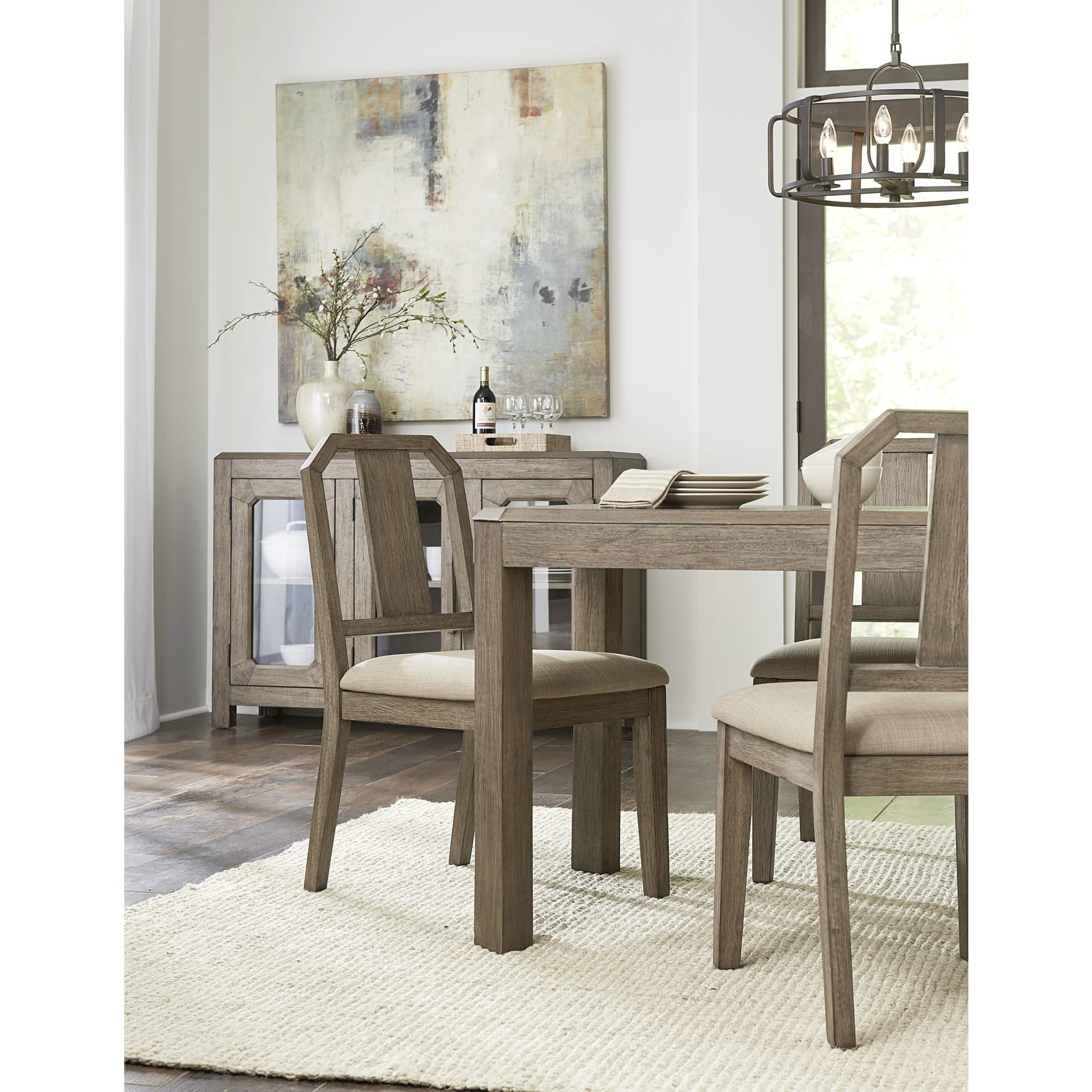 Modus Acadia Upholstered Side Chair in Toffee/ToastImage 2