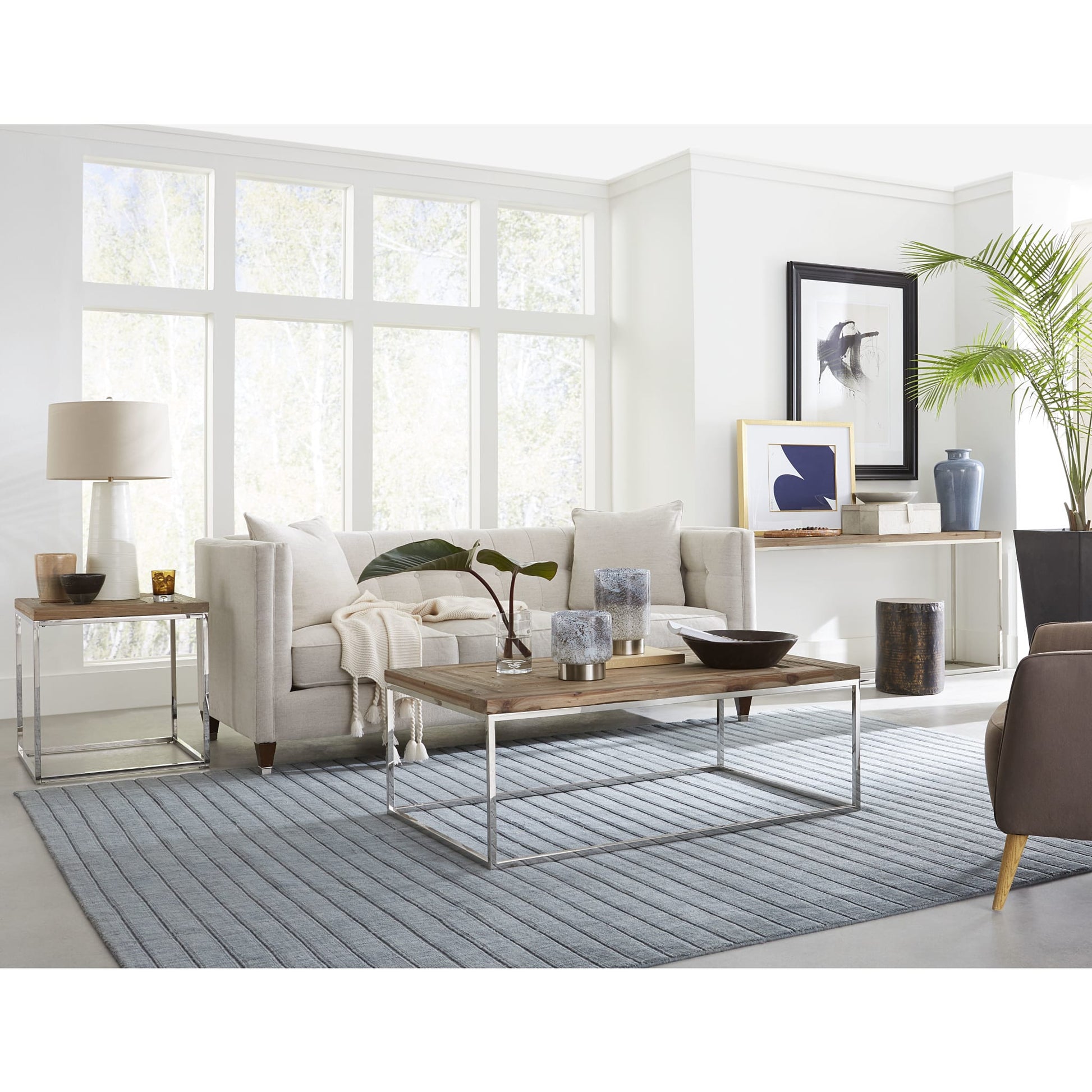 Modus Ace Reclaimed Wood End TableImage 1