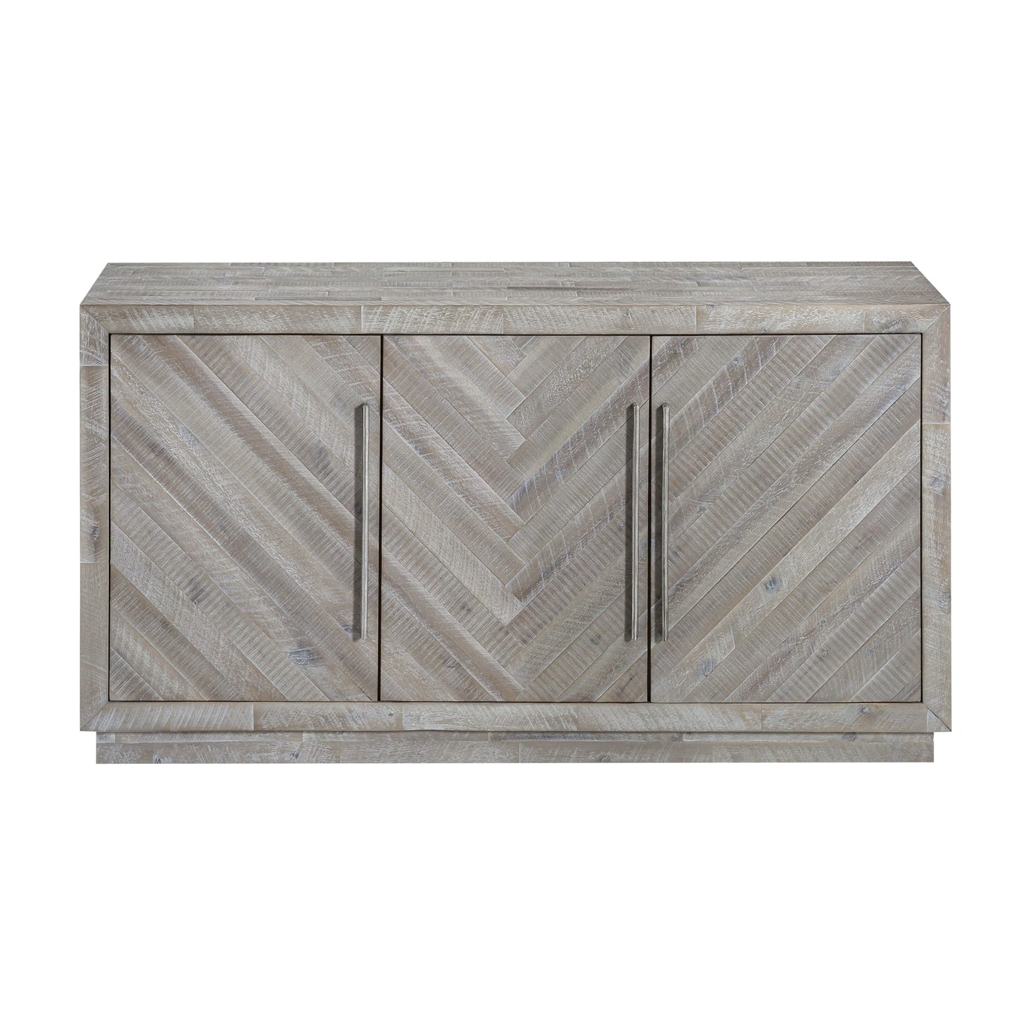 Modus Alexandra Solid Wood Three Door Sideboard in Rustic LatteImage 3