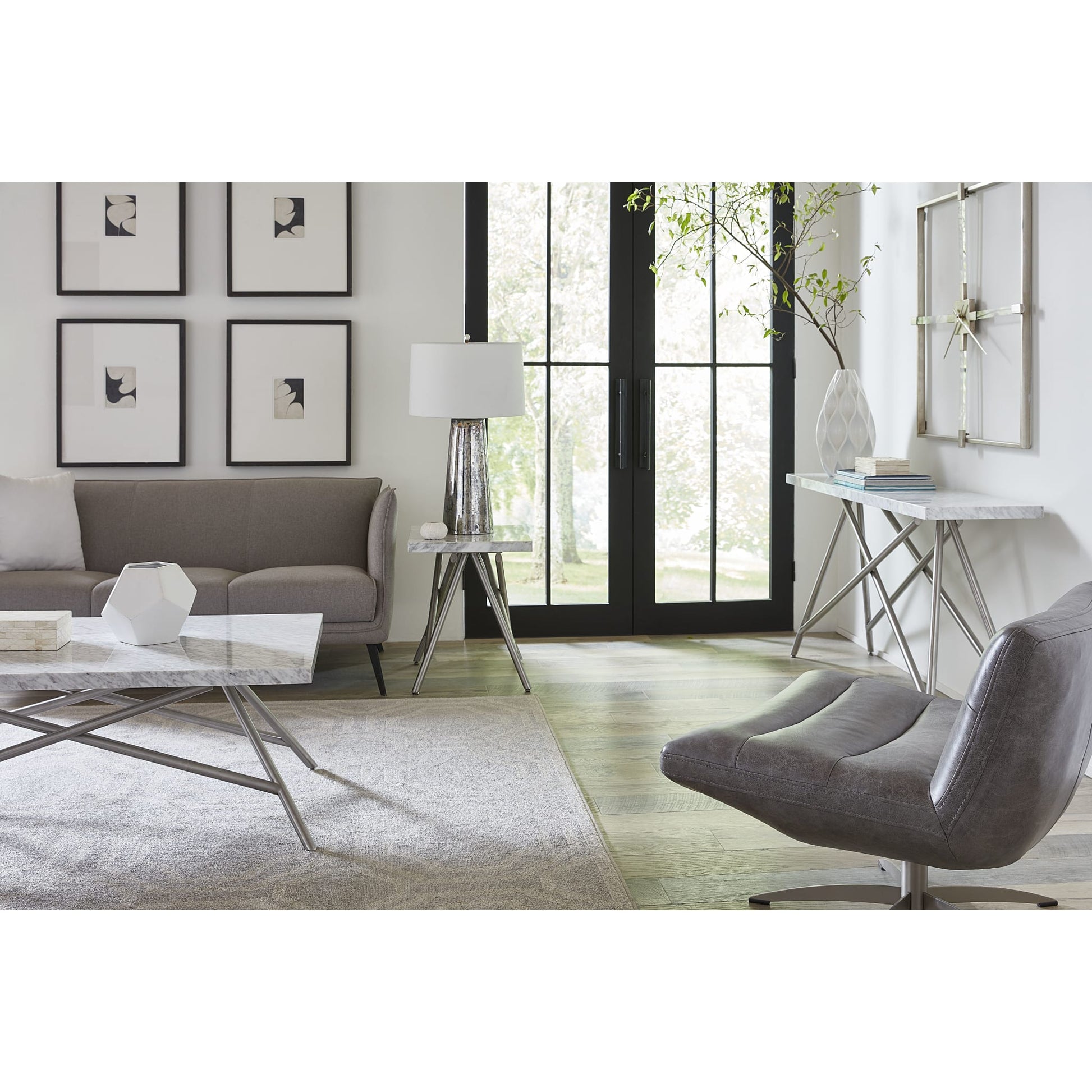 Modus Coral Coffee Table in MarbleImage 2