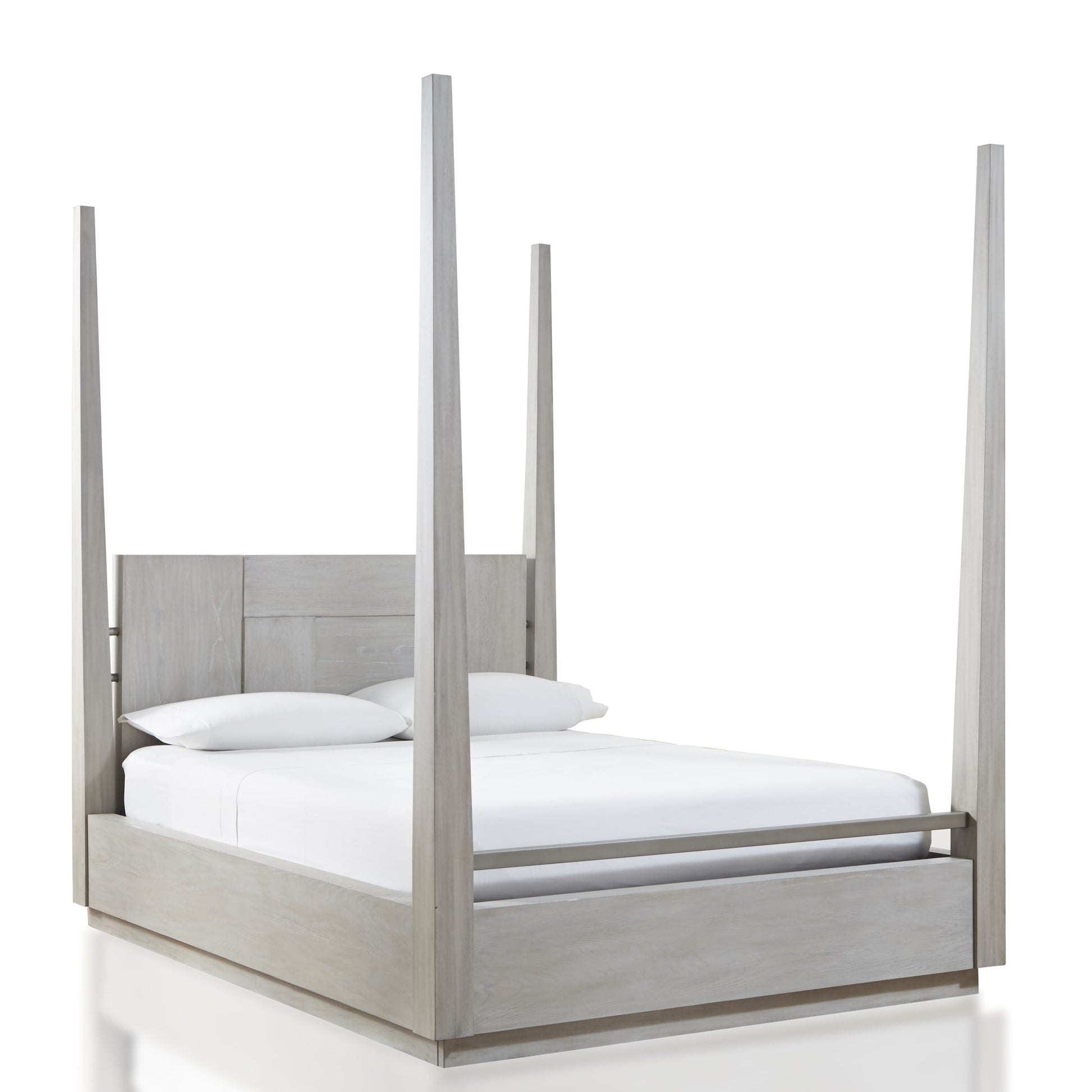 Modus Destination Wood Poster Bed in Cotton GreyImage 3