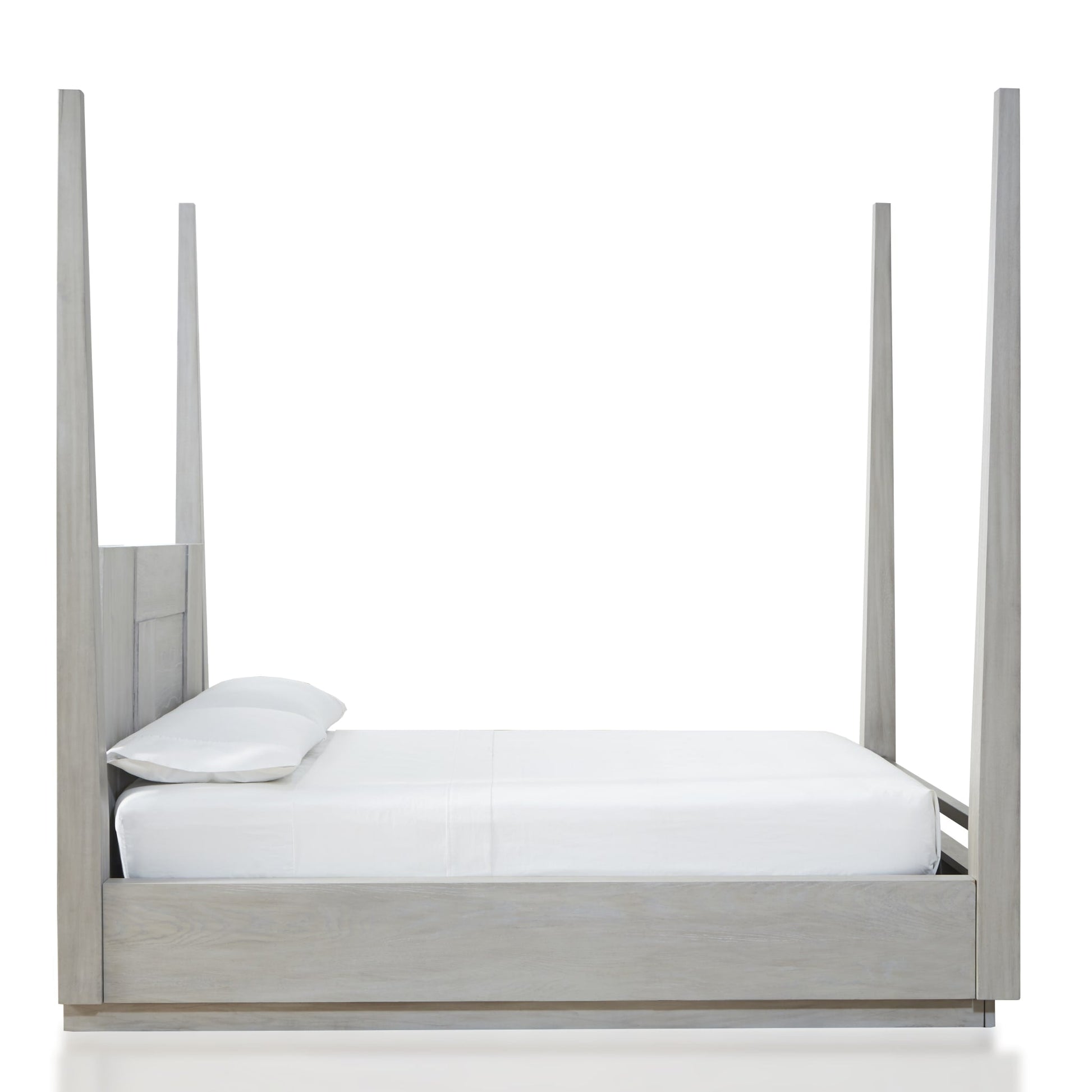 Modus Destination Wood Poster Bed in Cotton GreyImage 5