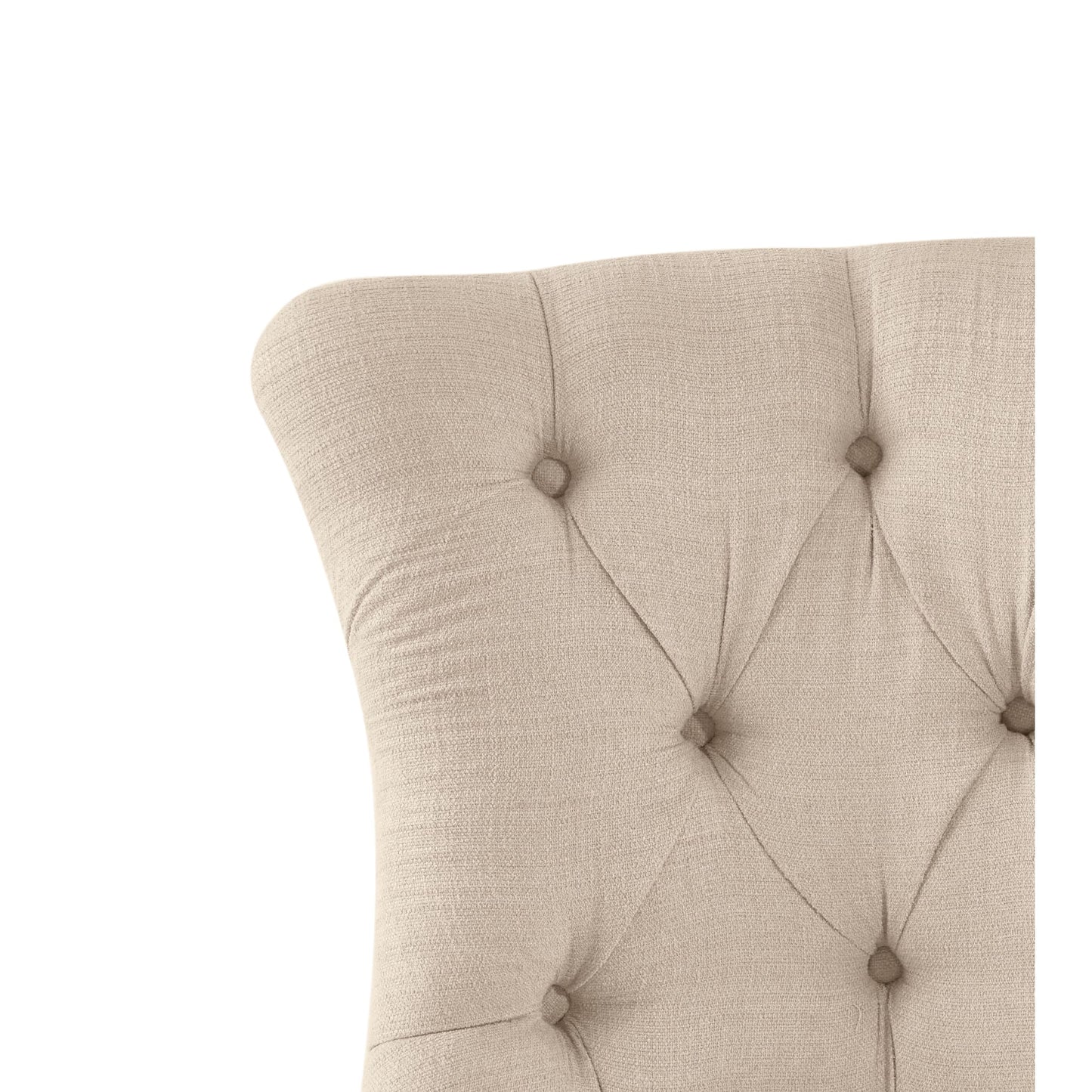 Modus Ethan Upholstered Dining Chair in Sand Dollar LinenImage 5