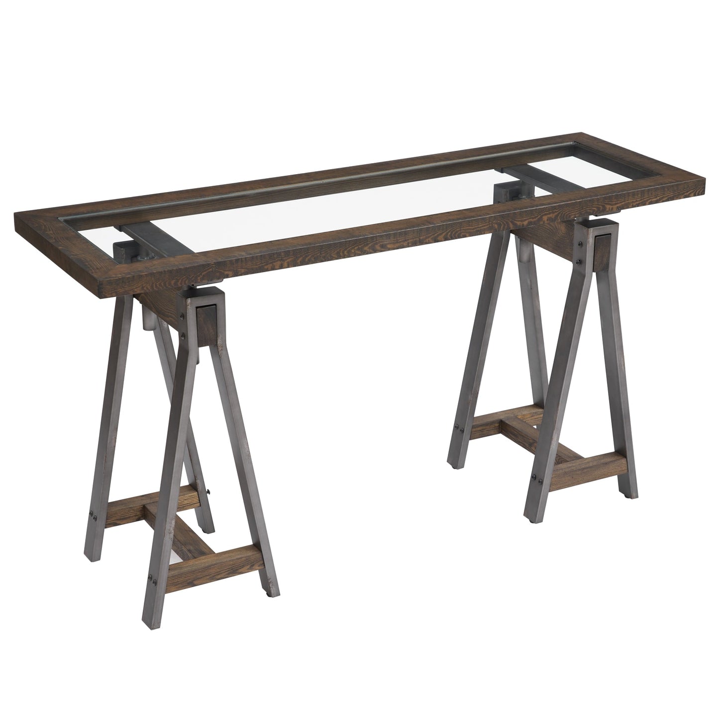 Modus Medici Console Table in Charcoal BrownImage 3