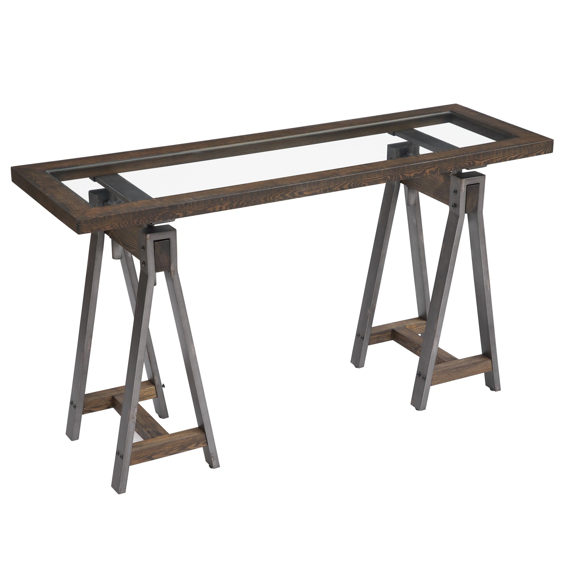 Modus Medici Console Table in Charcoal BrownImage 3
