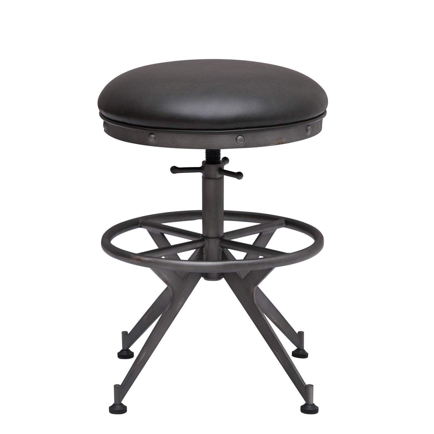 Modus Medici Desk Stool in Charcoal BrownImage 2