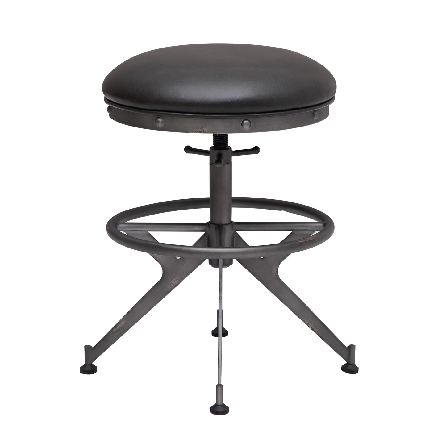 Modus Medici Desk Stool in Charcoal BrownImage 3
