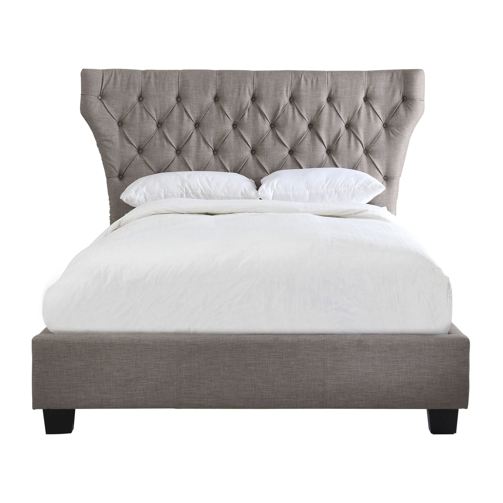 Modus Melina Upholstered Platform Bed in Dolphin LinenImage 4