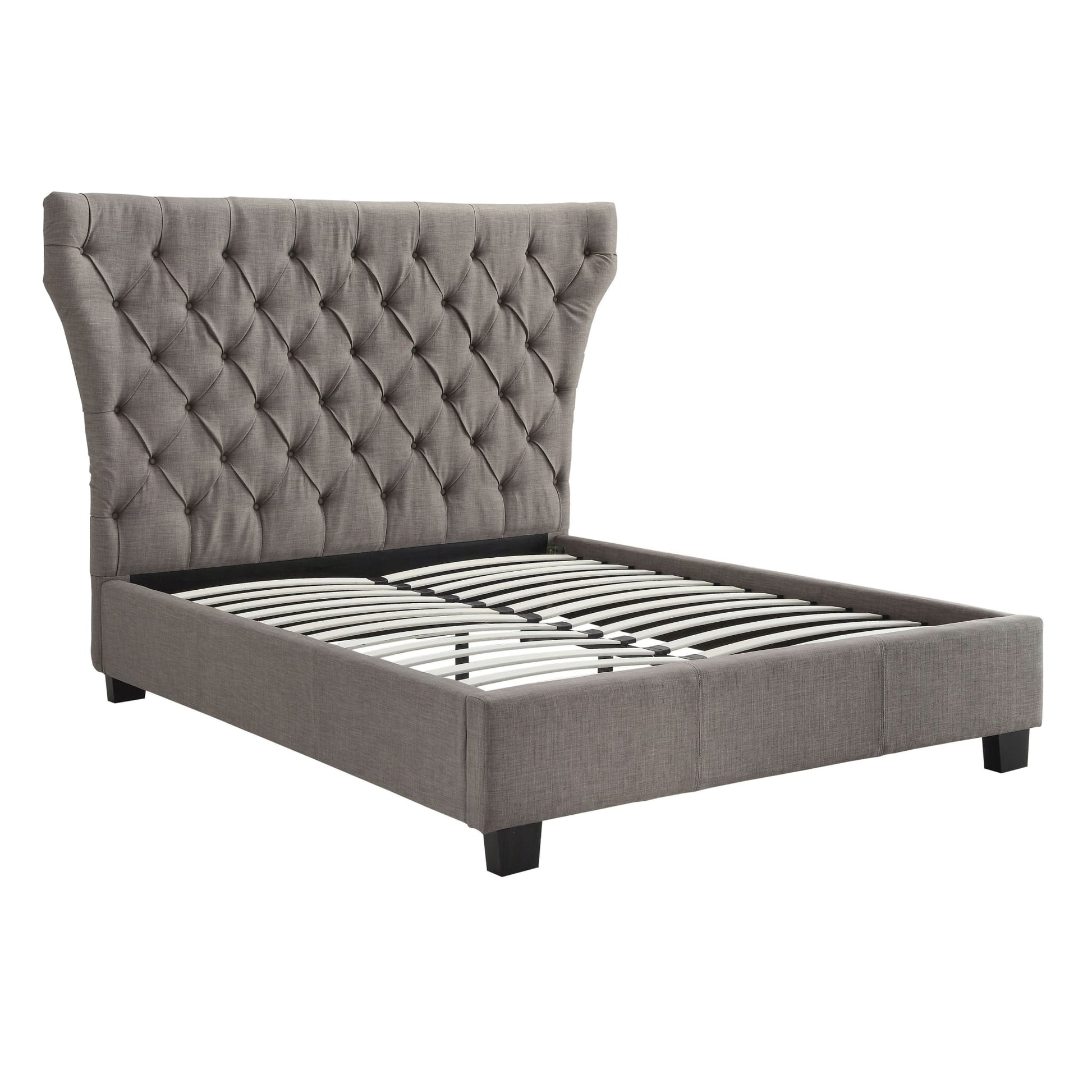 Modus Melina Upholstered Platform Bed in Dolphin LinenImage 7