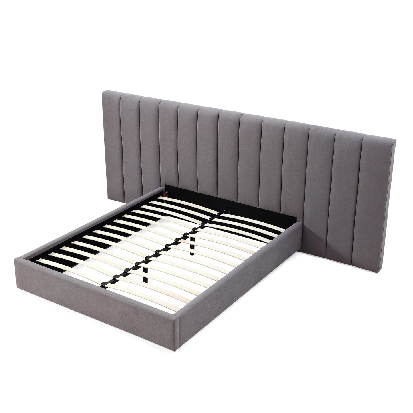 Modus Monty Upholstered Wall Bed in Stormy NightImage 6