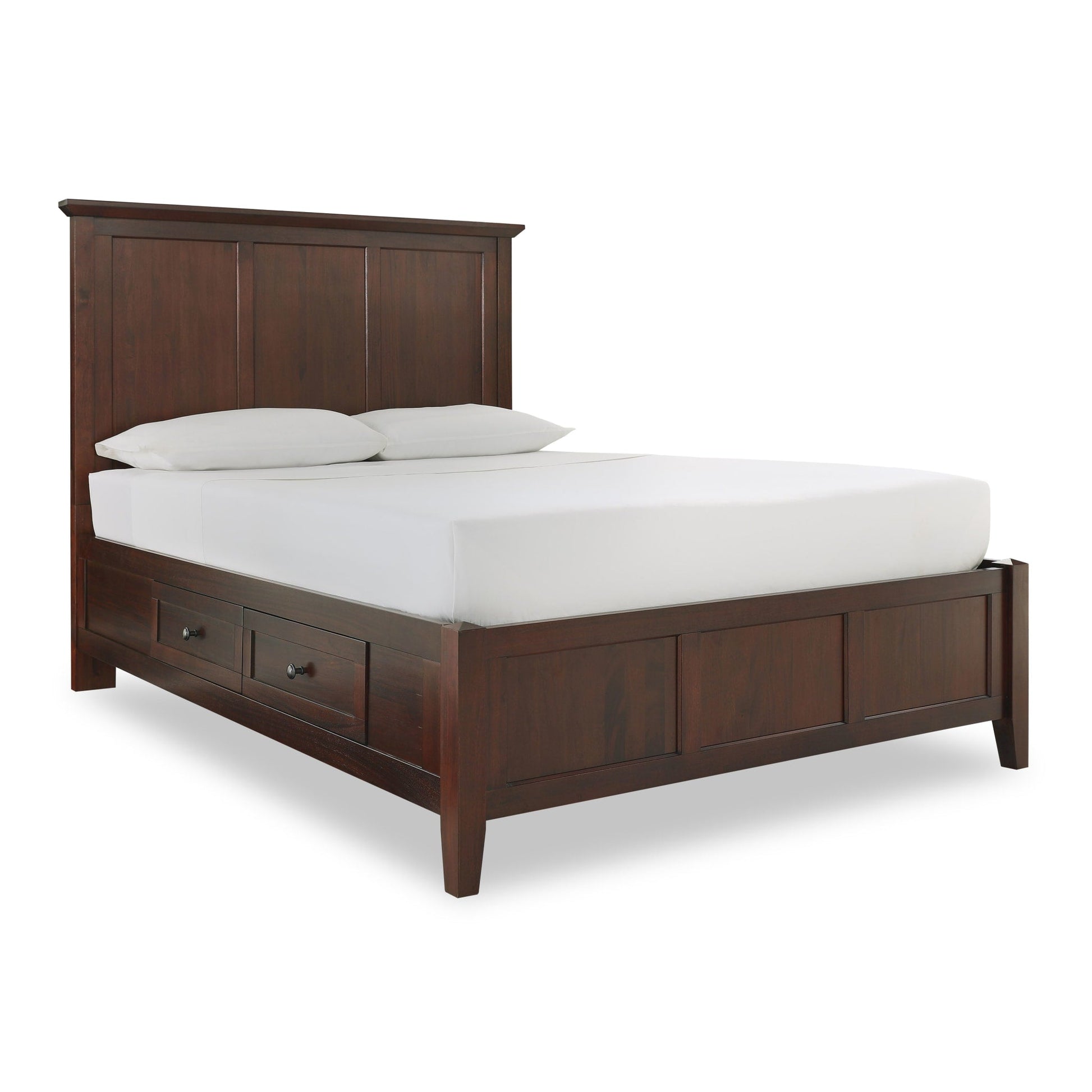 Modus Paragon Four Drawer Wood Storage Bed in TruffleImage 4