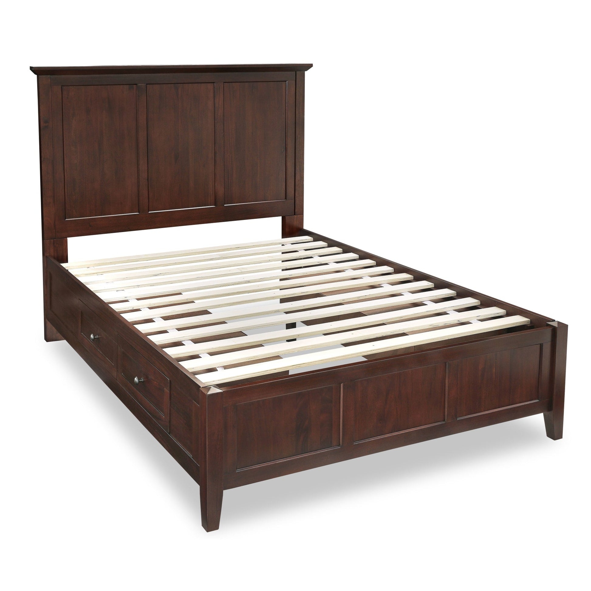 Modus Paragon Four Drawer Wood Storage Bed in TruffleImage 6