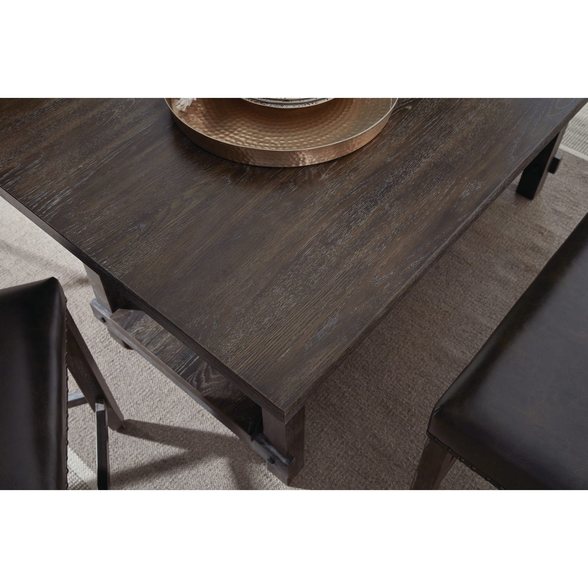 Modus Rousseau Counter-height Dining Table in Deep AlmondImage 1