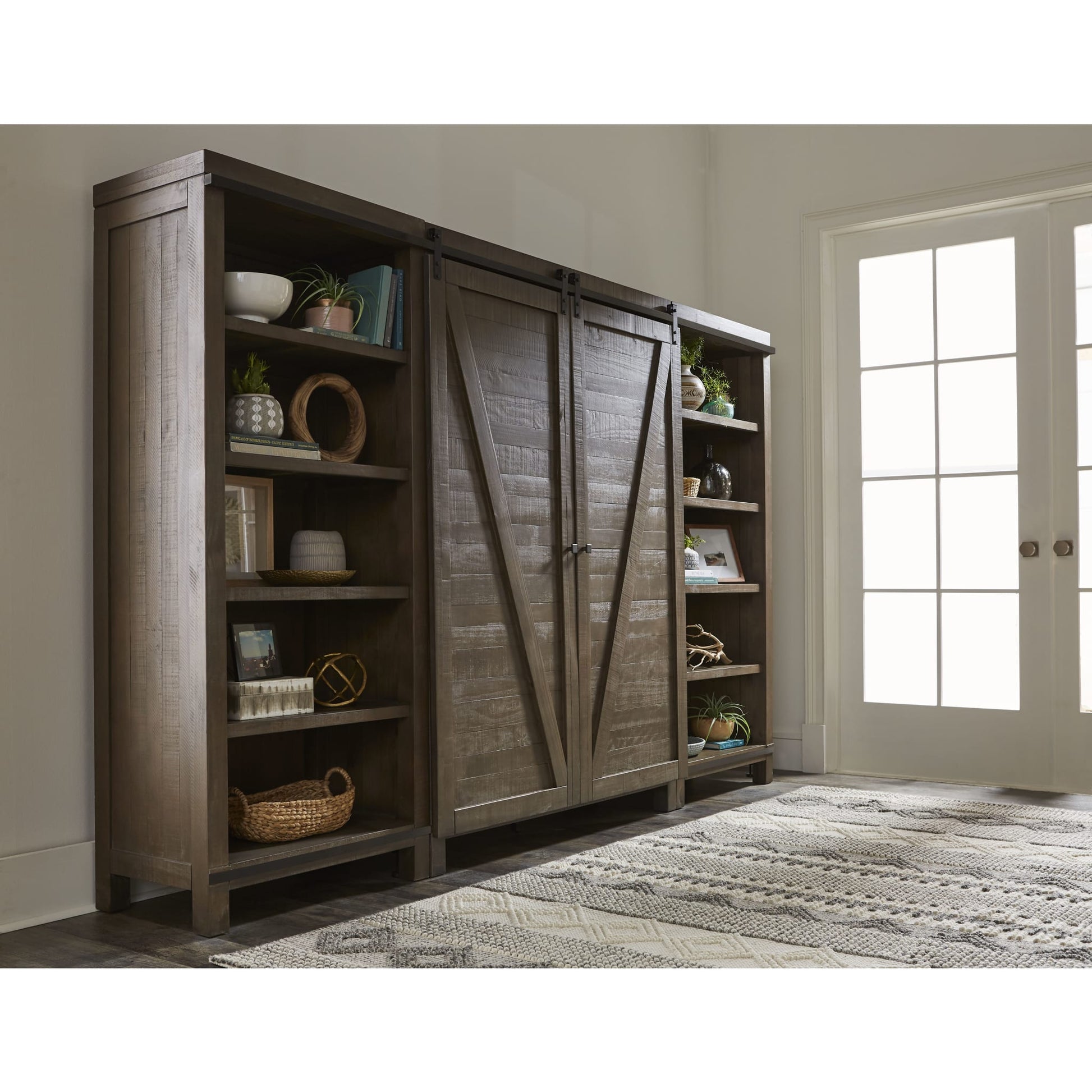 Modus Taryn Entertainment Doors (2) in Rustic GreyImage 2